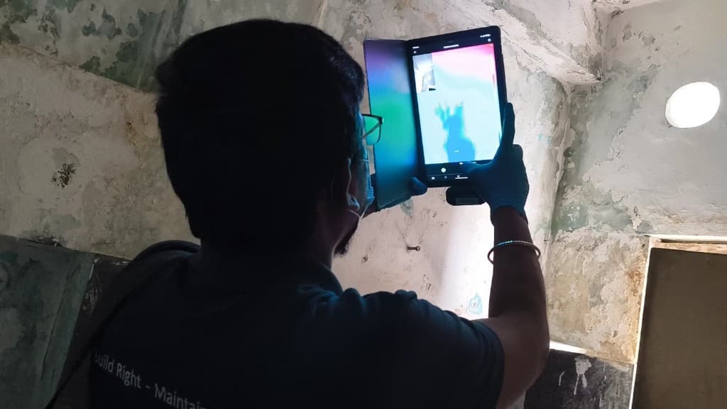 Non-Destructive Testing (NDT), Cyond water leakage and building diagnosis Hyderabad