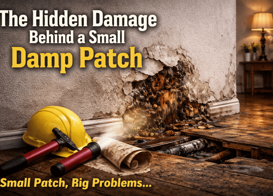 The Hidden Damage Behind a Small Damp Patch