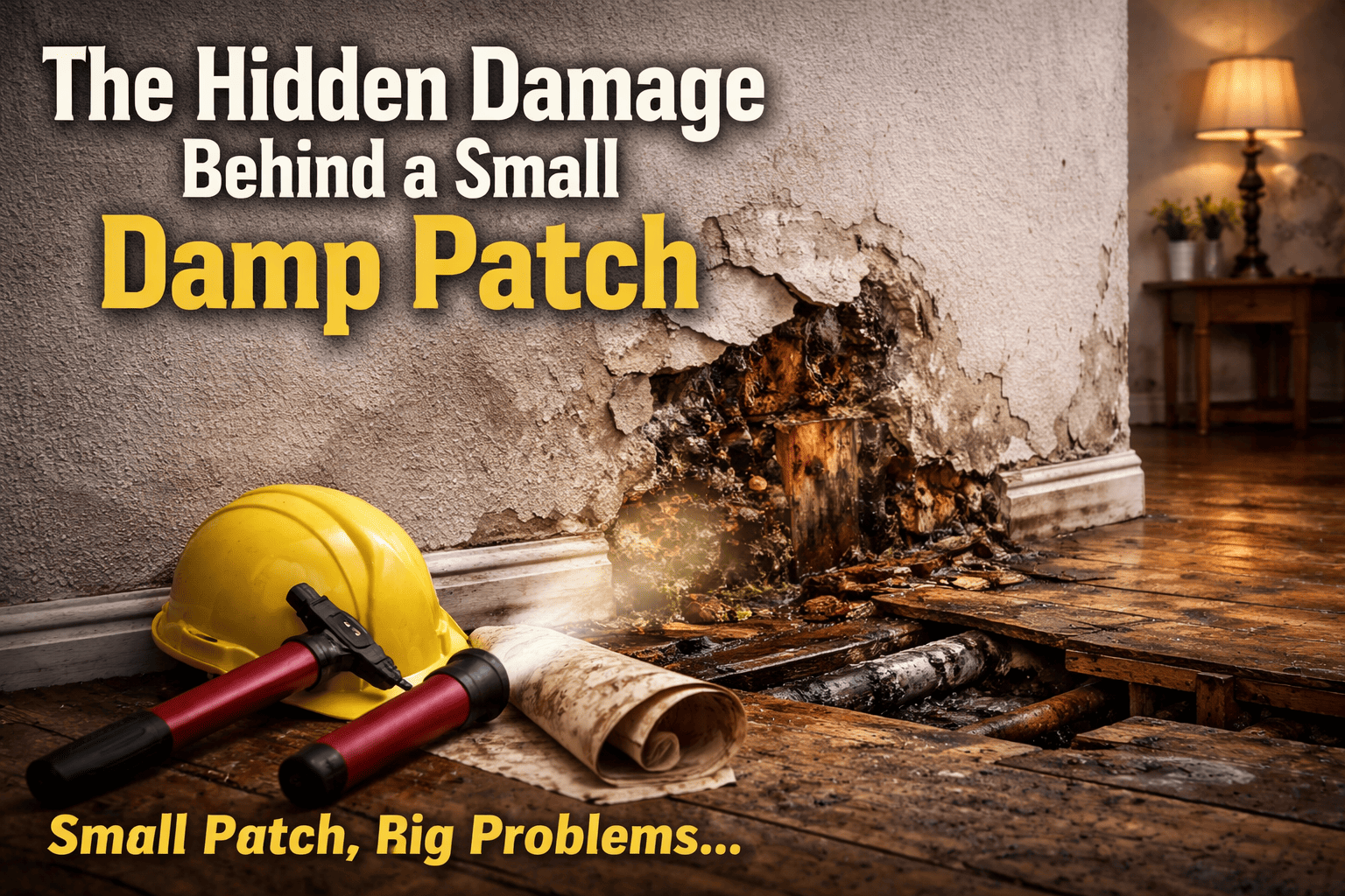 The Hidden Damage Behind a Small Damp Patch